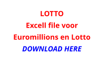 LOTTO   Excell file voor  Euromillions en Lotto DOWNLOAD HERE